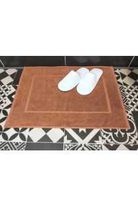 Hotelová kúpeľňová predložka 750 gr/m2 hnedá 100% bavlna Obrázok pre Hotelová kúpeľňová predložka 750 gr/m2 hnedá 100% bavlna