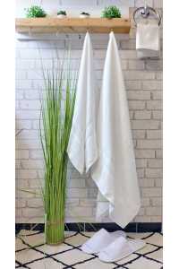Hotelový uterák, osuška 450 g/m2 HOTEL 2S biely 100% bavlna Obrázok pre Hotelový uterák, osuška 450 g/m2 HOTEL 2S biely 100% bavlna