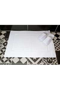 Hotelová kúpeľňová predložka 750 gr/m2 COMFORT biela 100% bavlna Obrázok pre Hotelová kúpeľňová predložka 750 gr/m2 COMFORT biela 100% bavlna